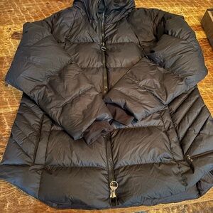 Athleta Black Puffer Jacket 2X